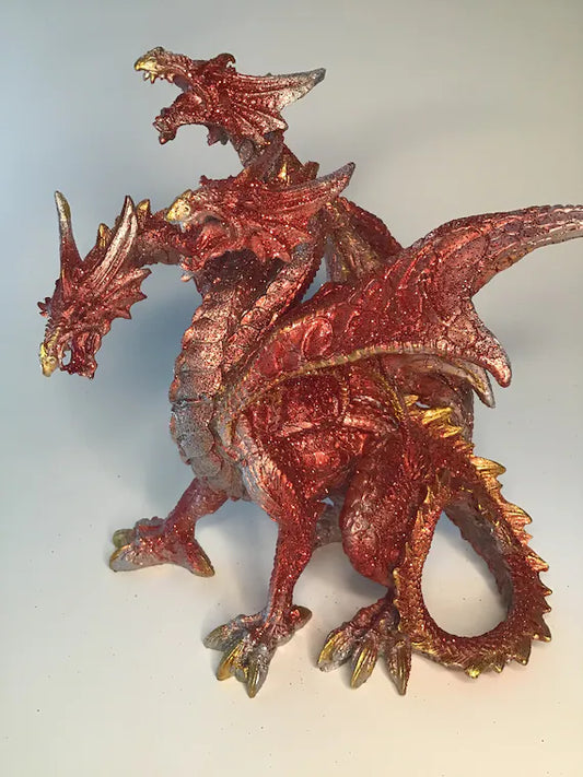 Triple Headed Red Dragon